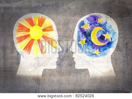 Different psyche people