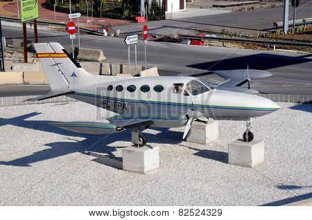 Cessna 421B, Malaga.
