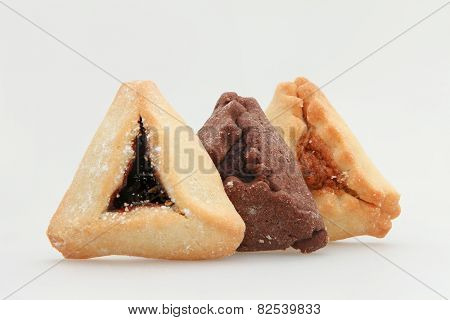 Traditional Jewish holiday food -  Purim Hamantaschen
