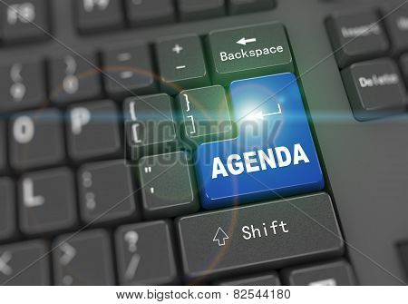 3D Keyboard - Word Agenda