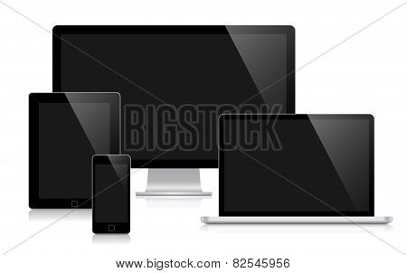 Vector Ilustration For Responsive Web Design