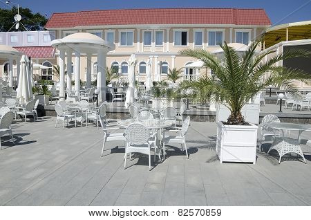 Tourist Complex On The Waterfront In Sudak