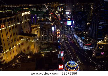 View From The Top Of Las Vegas