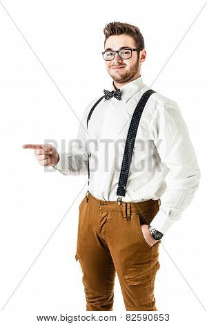 Hipster Pointing