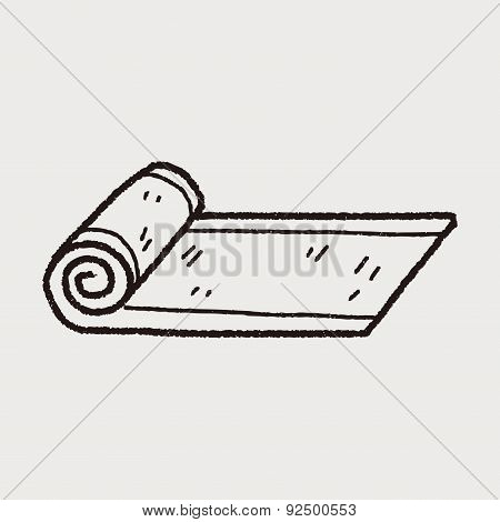 Yoga Mat Doodle