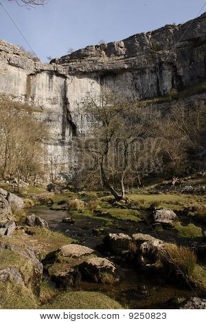 Malham koy, Yorkshire, İngiltere