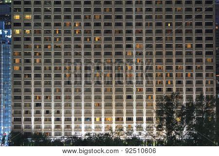 Modern Building At Causeway Bay