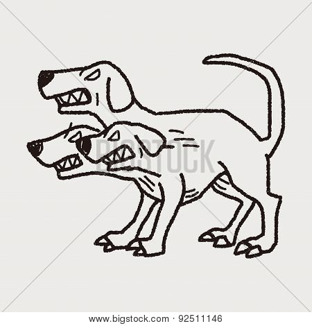 Cerberus Doodle