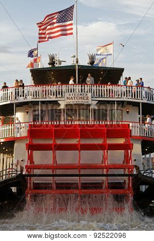Steamboat in New Orleans