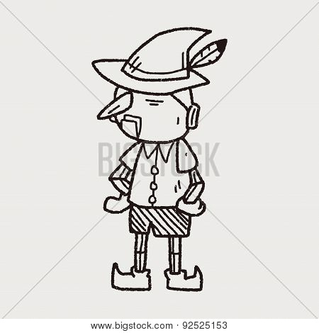Pinocchio Doodle