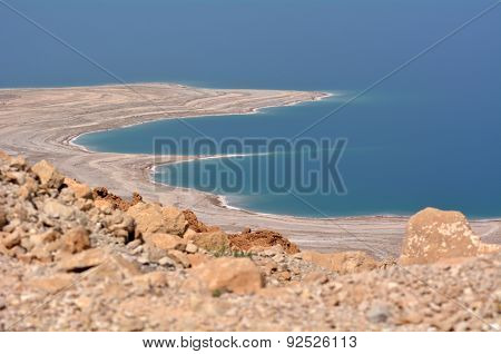 Landscape Of The Dead Sea Israel