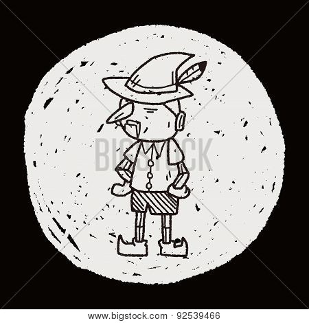 Pinocchio Doodle