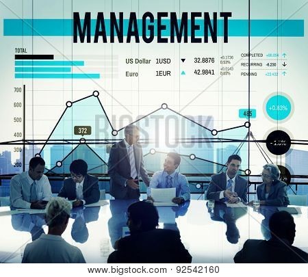 Management Organization Manager Managing Concept