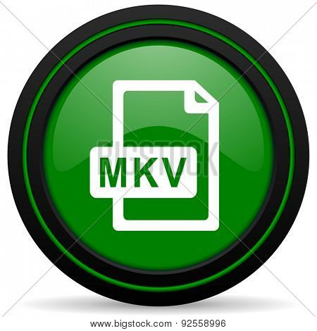 mkv file green icon 