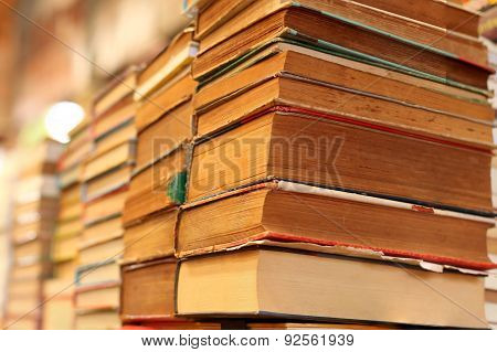 Pile Of Old Books For Sale