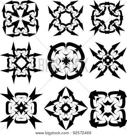 Calligraphic Decorative Elements