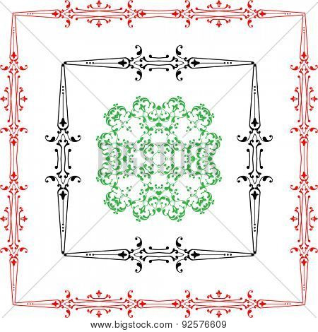 Frame Border Design Vector Art