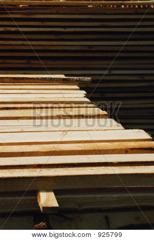 Cutted_Wood voor het bouwen van huizen