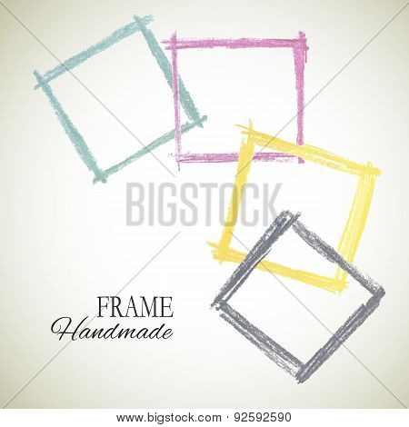 Vector Colorful Set Of Frame