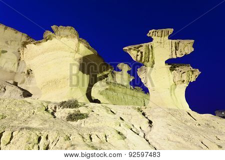 Eroded Sandstone Formations