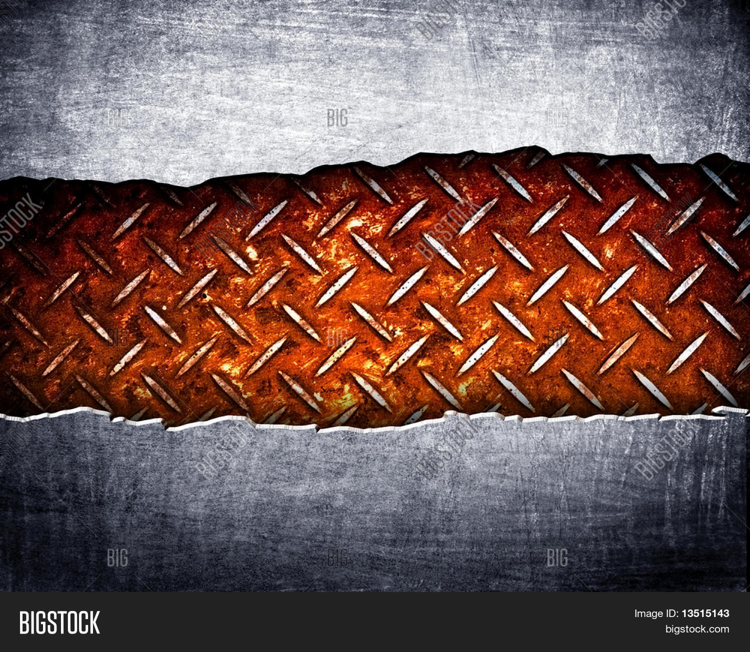 Cracked Diamond Plate Image & Photo (Free Trial) Bigstock