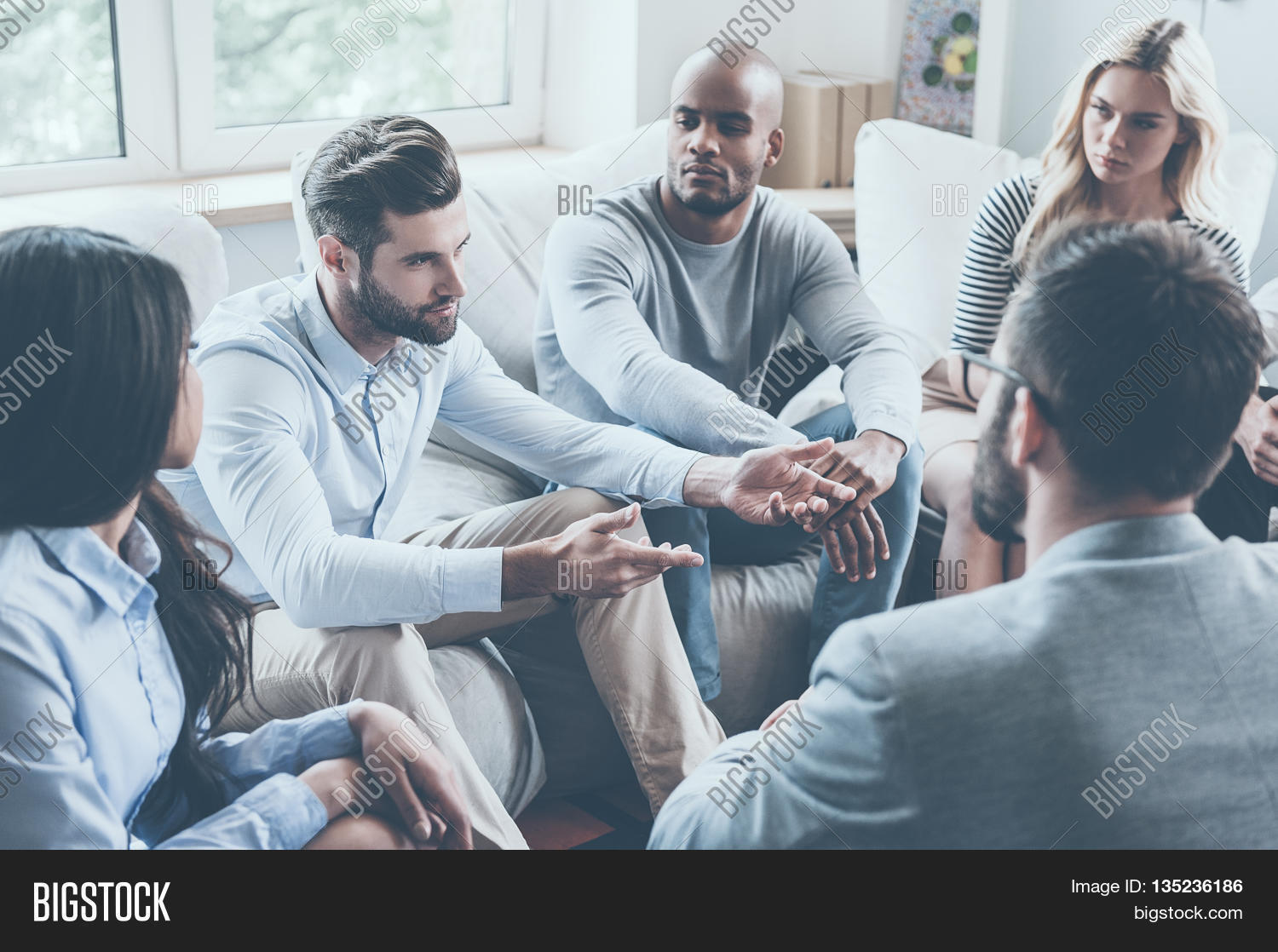 Sharing His Problems Image & Photo (Free Trial) Bigstock