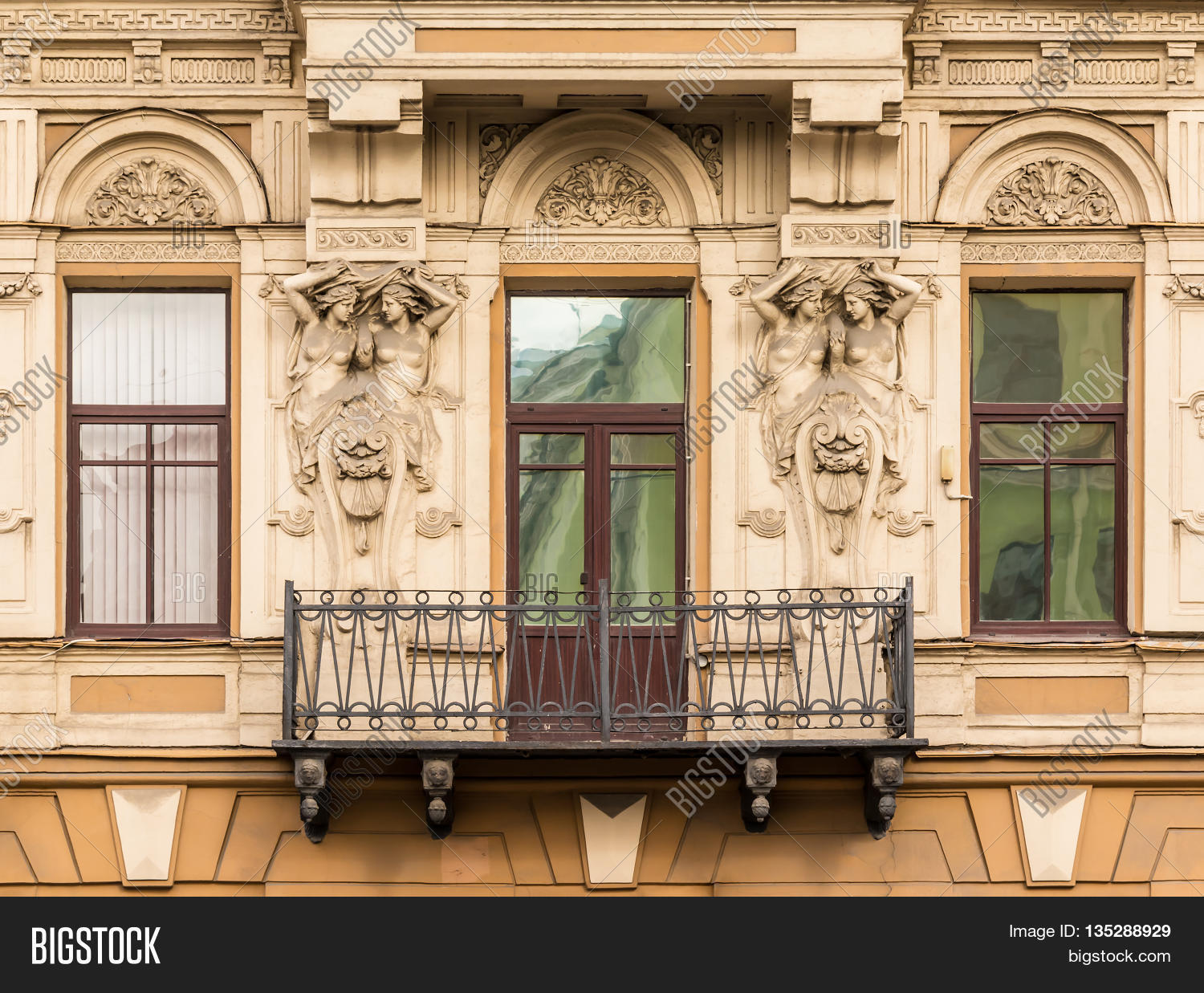 Three Windows Row Image Photo Free Trial Stock Three Windows Row Image Photo Free Trial Stock