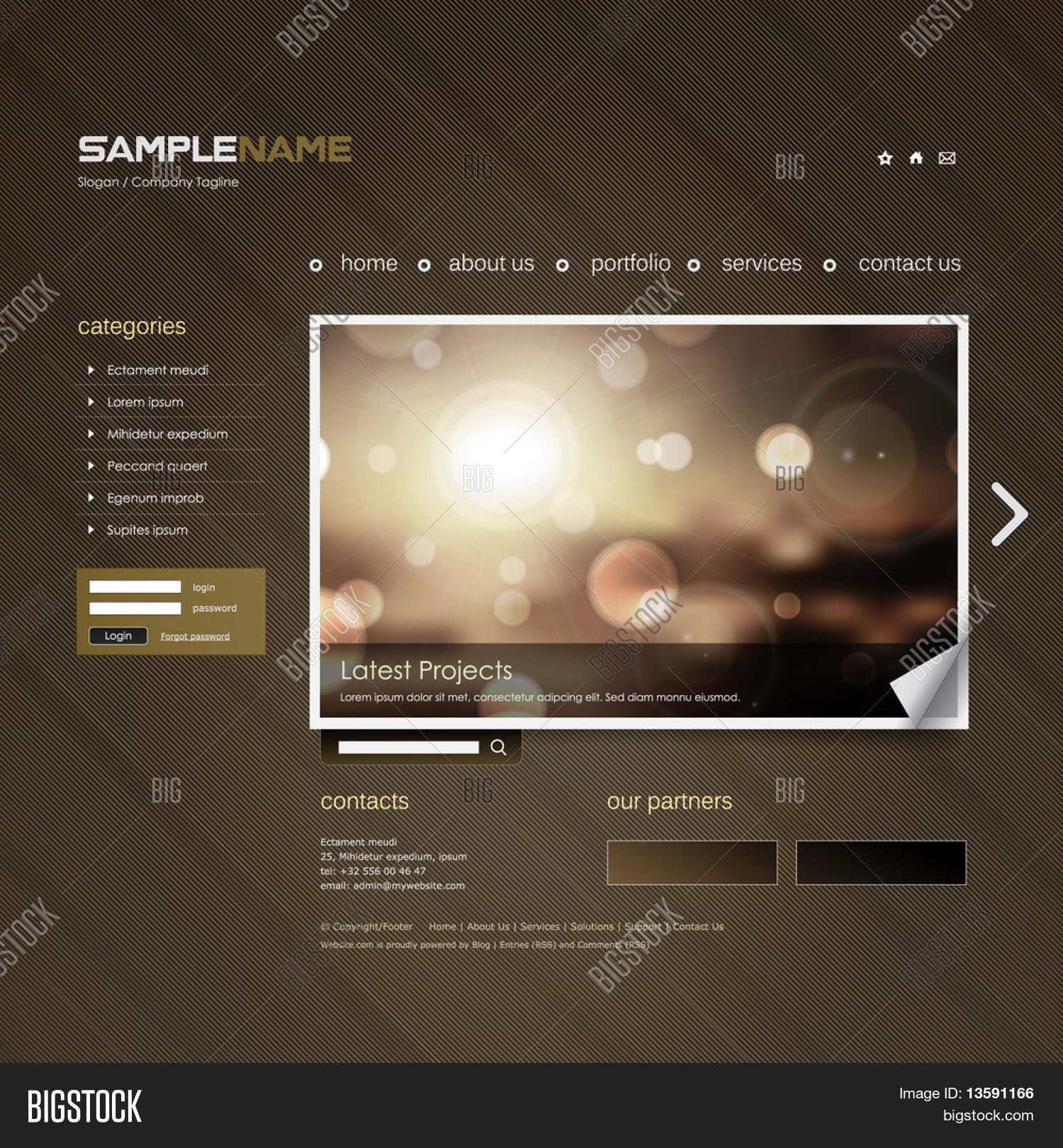 Vector Website Design Vector & Photo (Free Trial) Bigstock