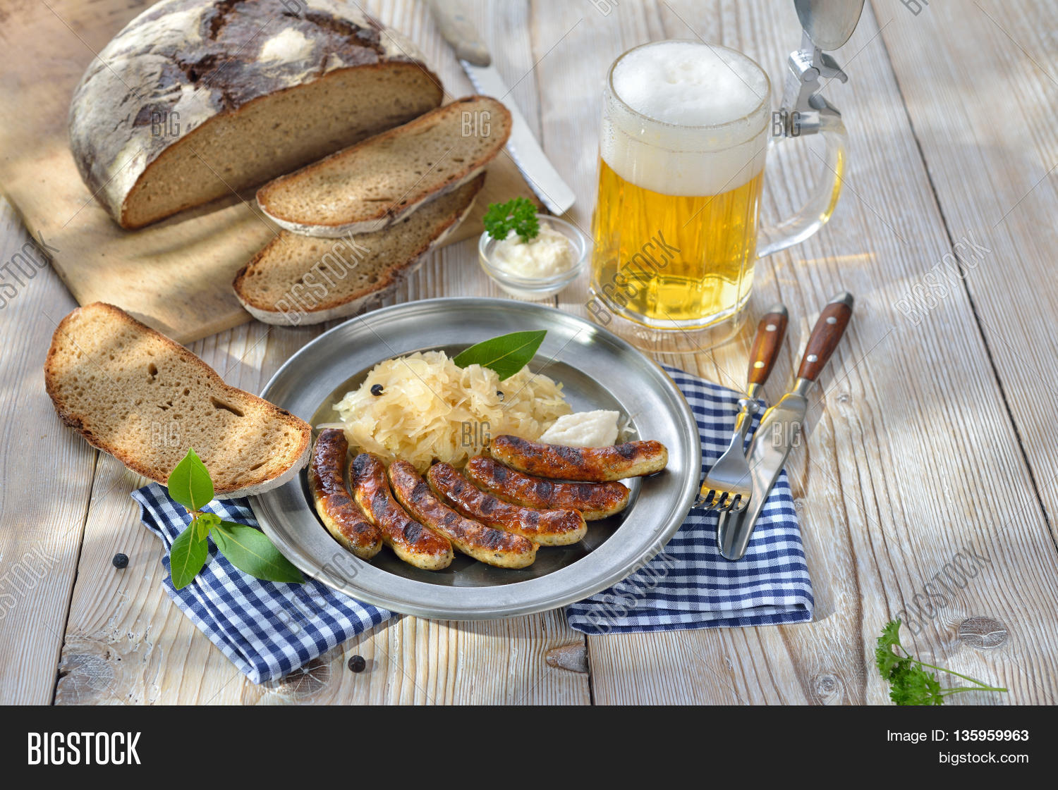 Bavarian Beer Garden Image & Photo (Free Trial) Bigstock