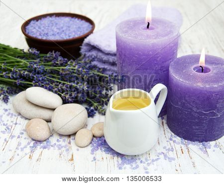 Lavender With Essencial Oil