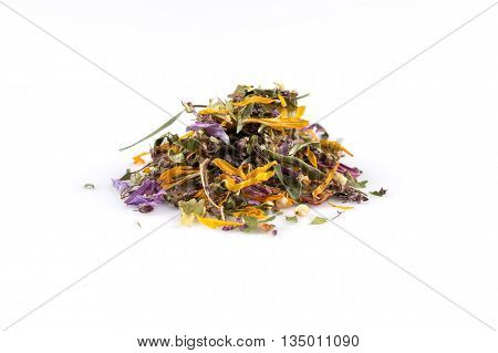 Dried Herbal Tea Leaves