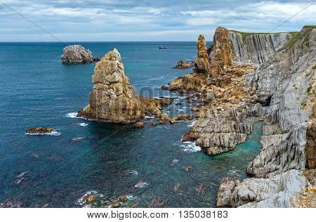 Arnia Beach Coastline Landscape.