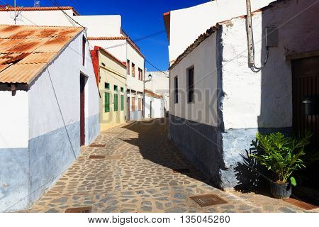 Architectural detail in Agulo Village, La Gomera, Spain, Europe