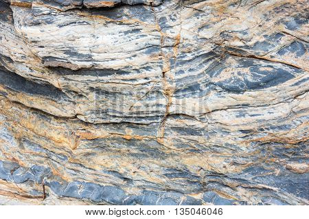 Part Of Rock Close Up.