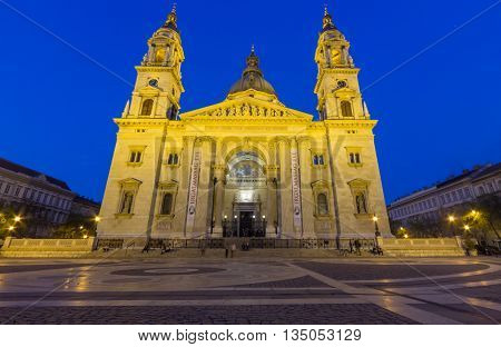 St. Stephen's Basilica is a Roman Catholic basilica in Budapest, Hungary.