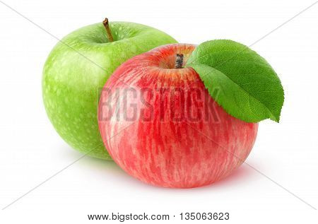 Isolated Apples And Oranges