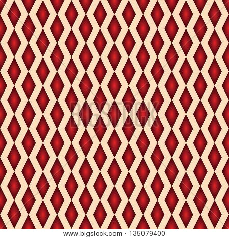 Pattern from gradient rhombus,golden background. Seamless pattern.
