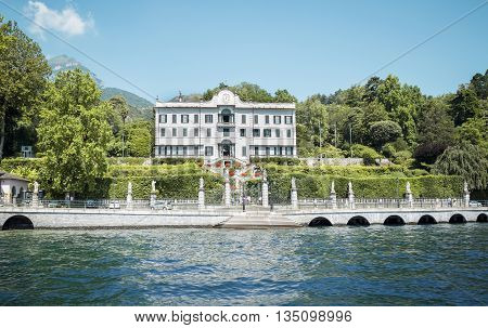 Luxurious villa at Como lake in Italy