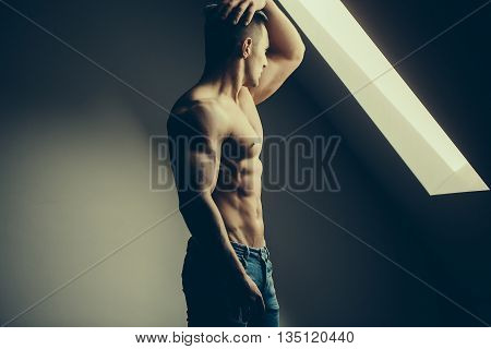 Sexy Muscular Man