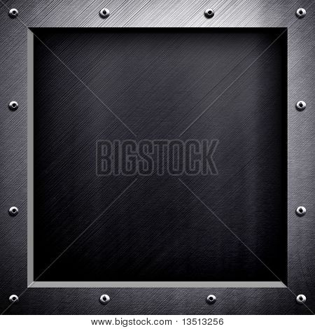 Fondo de estructura metálica