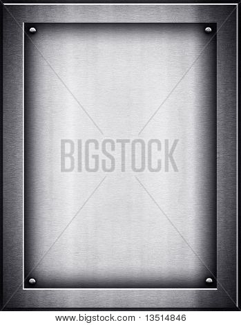 Металлическая рамка фон