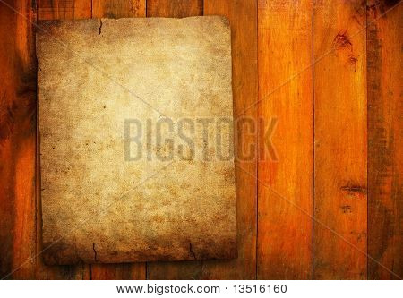 Grunge kirja puu lauta
