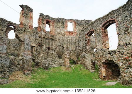 Soimos medieval fortress, Arad, Romania
