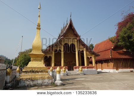 Wat Sensoukharam, Luang Prabang, Laos, South East Asia