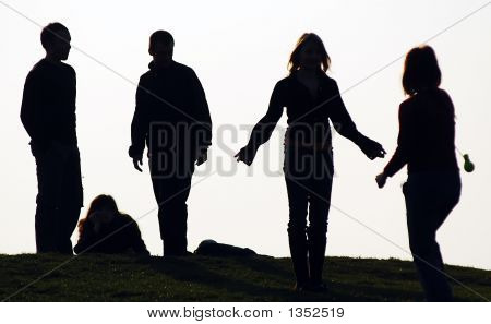 Friends In Park