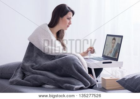 Discussing Treatment Strategy Via Video Chat