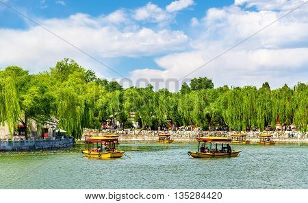 Beihai Park with the lake - Beijing, China