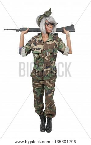 Woman Soldier