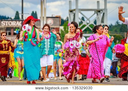 Portland Grand Floral Parade 2016