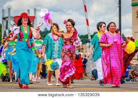 Portland Grand Floral Parade 2016